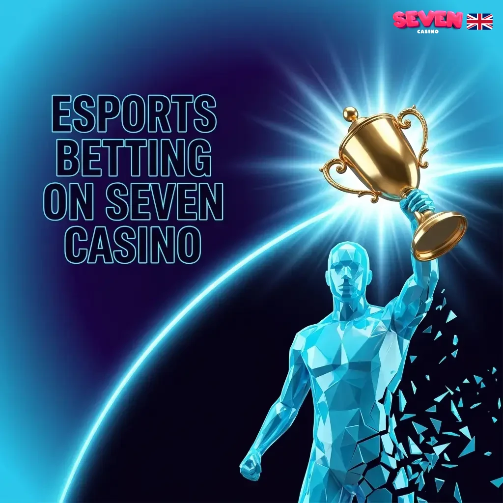 Seven Casino esports betting section featuring markets for Dota 2, CS2, League of Legends, Valorant and StarCraft II