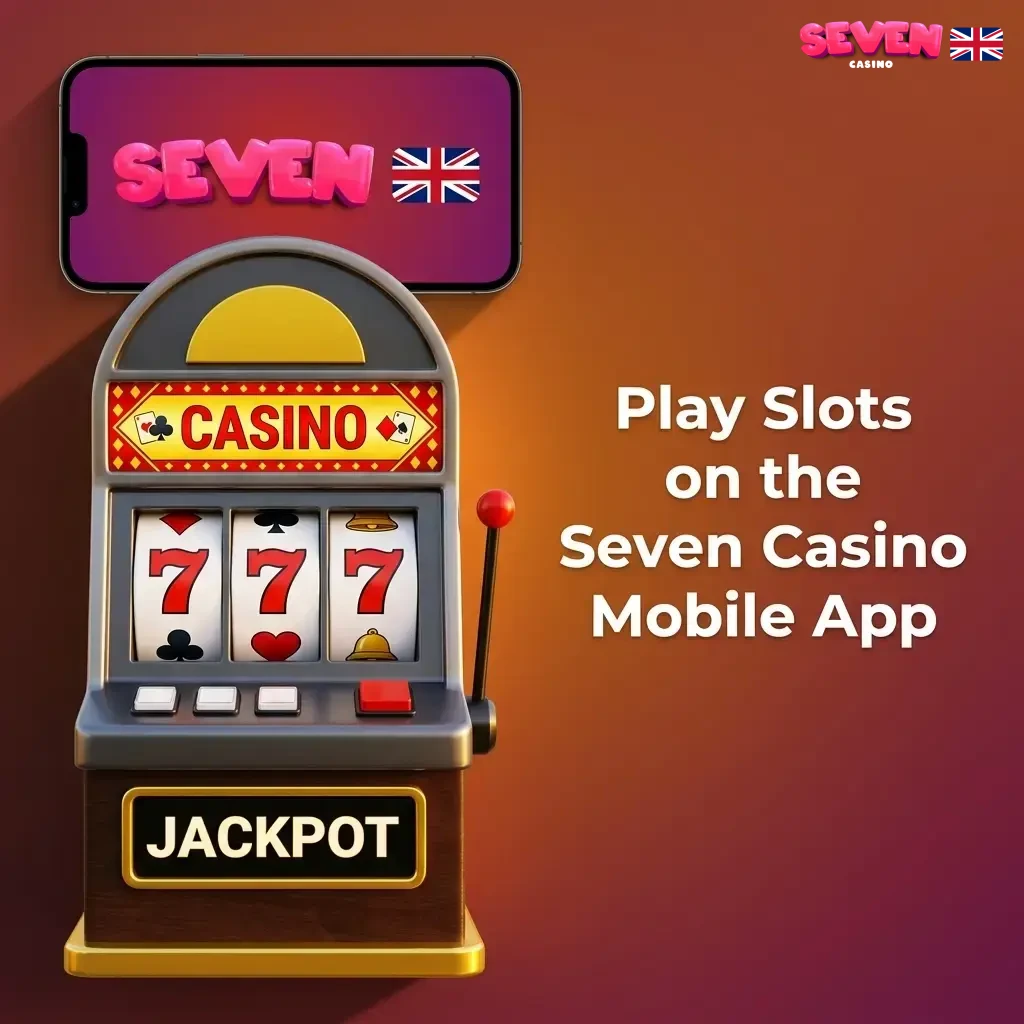 Seven Casino mobile app displaying slot games on iOS and Android with intuitive navigation and full account management
