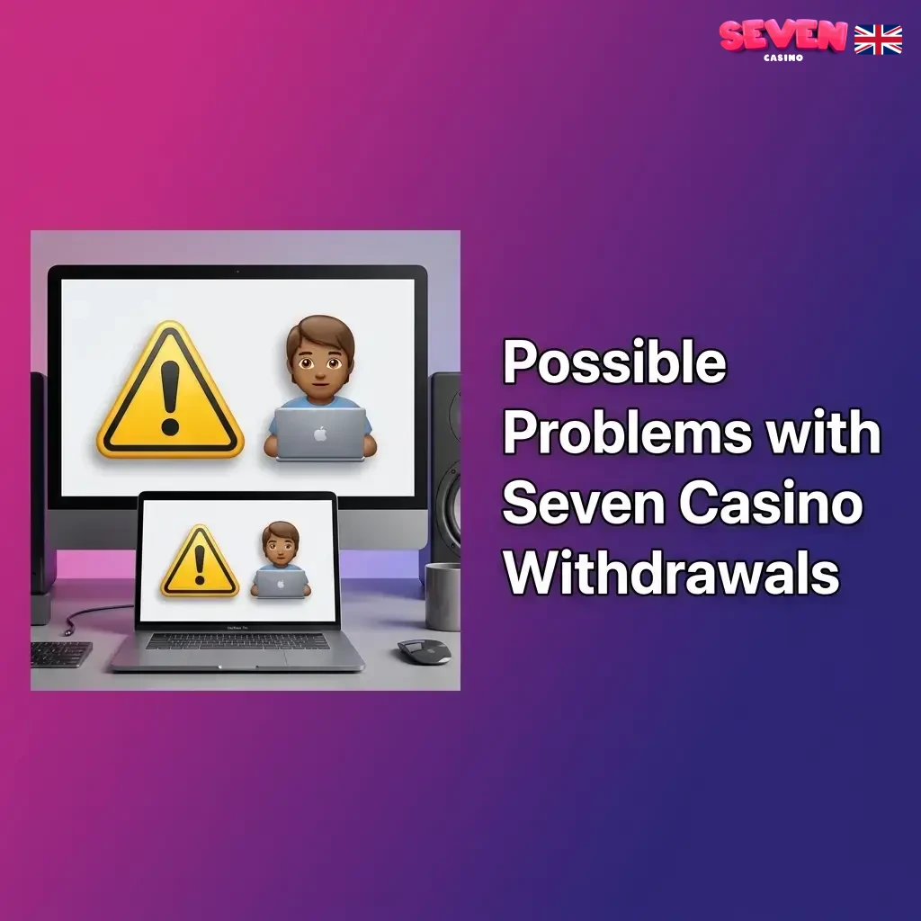 Common Seven Casino withdrawal problems including verification, wagering requirements, payment details, and transfer delays for UK players