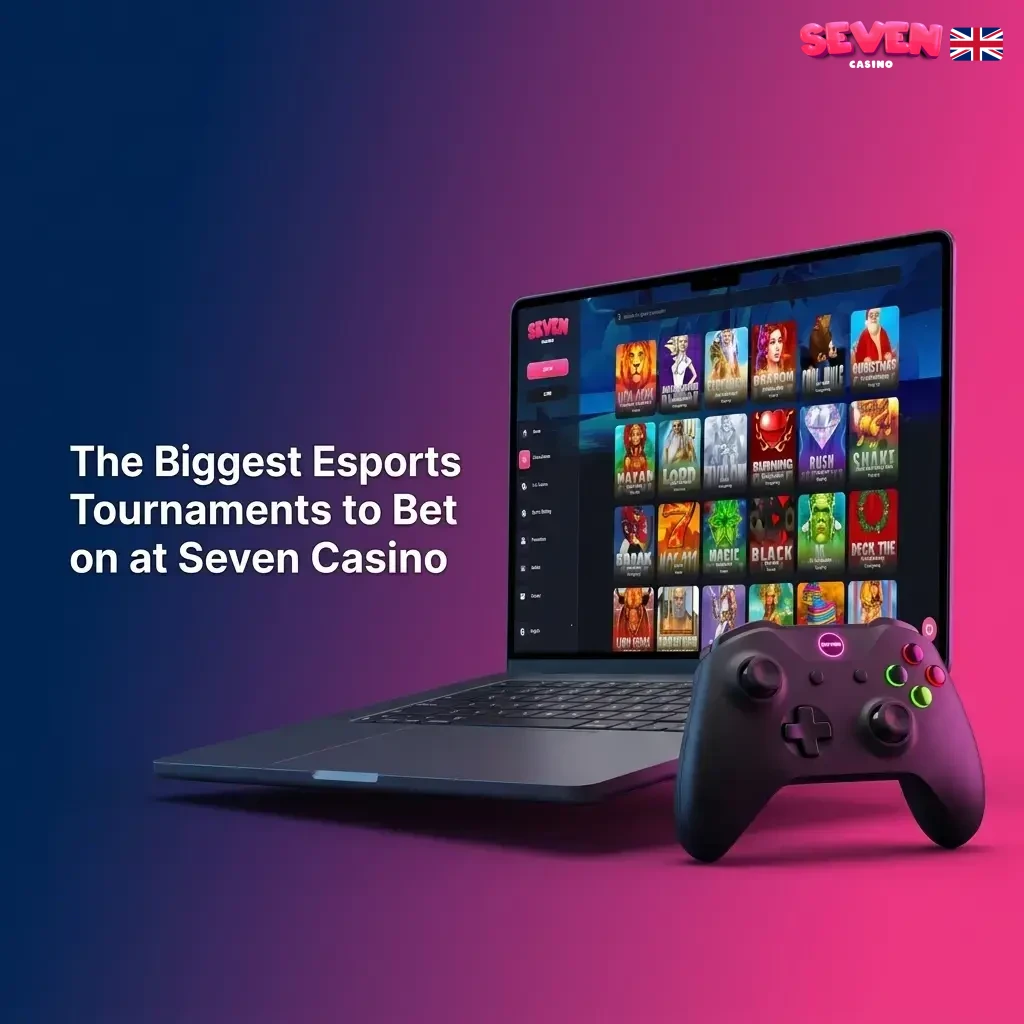 Biggest esports tournaments to bet on at Seven Casino including CS2, Dota 2, LoL, Valorant and more