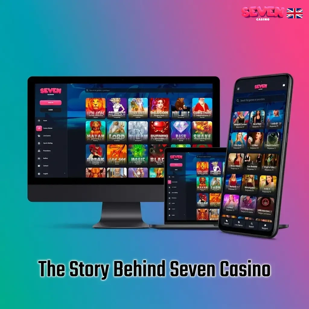 Seven Casino online gambling platform founded in 2020, UKGC licensed, headquartered in Limassol Cyprus