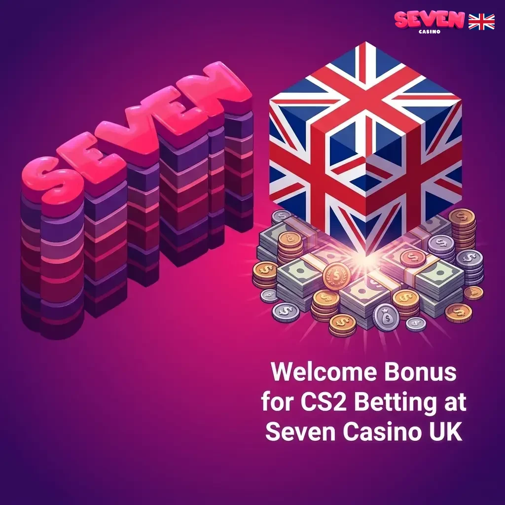 Seven Casino UK welcome bonus up to 450% and £6,500 for new players betting on CS2 eSports markets